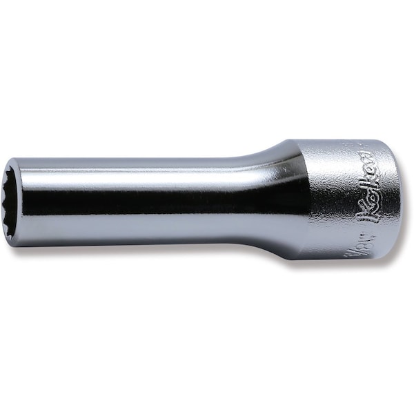 Ko-Ken Socket Whitworth 1/8 12 Point 55mm 3/8 Sq. Drive 3305W-1/8 - main